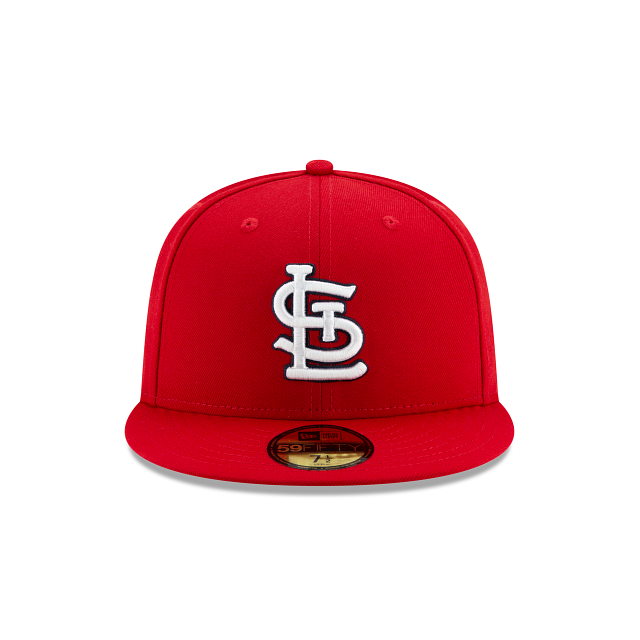 St. Louis Cardinals MLB New Era Youth Red 59Fifty Authentic Collection Fitted Hat