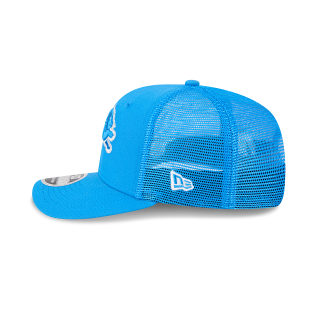 Detroit Lions NFL New Era Men's Light Blue 9Seventy Stretch Trucker Snapback