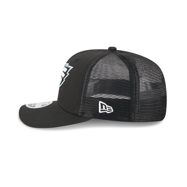 Philadelphia Eagles NFL New Era Men's Black 9Seventy Stretch Trucker Snapback
