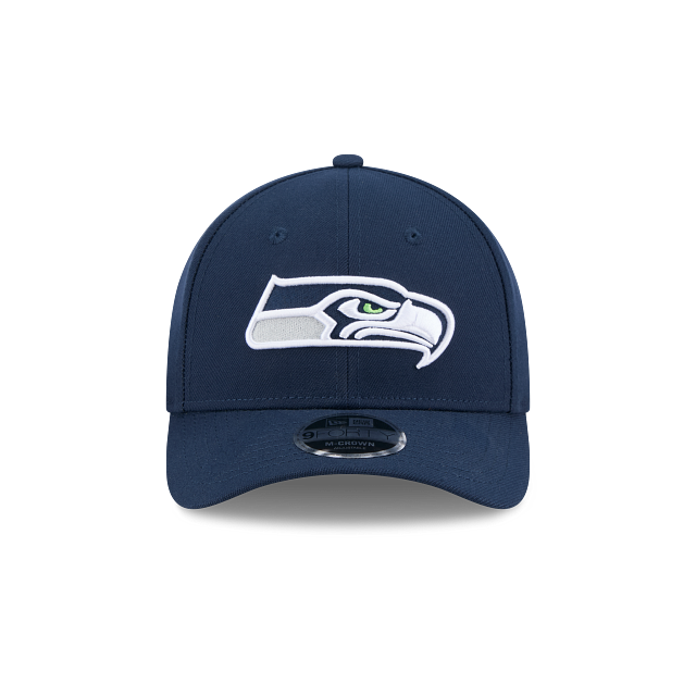 Seattle Seahawks NFL New Era Men's Oceanside Blue 9FORTY M-Crown Snapback Game Hat