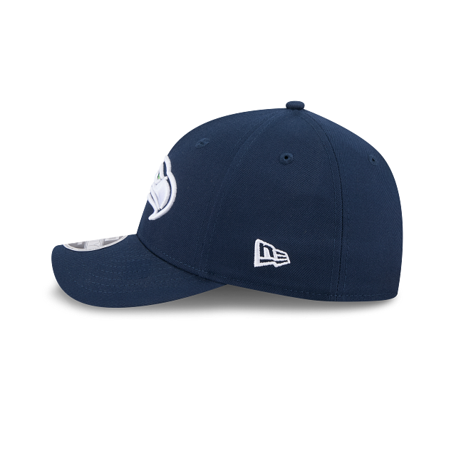 Seattle Seahawks NFL New Era Men's Oceanside Blue 9FORTY M-Crown Snapback Game Hat