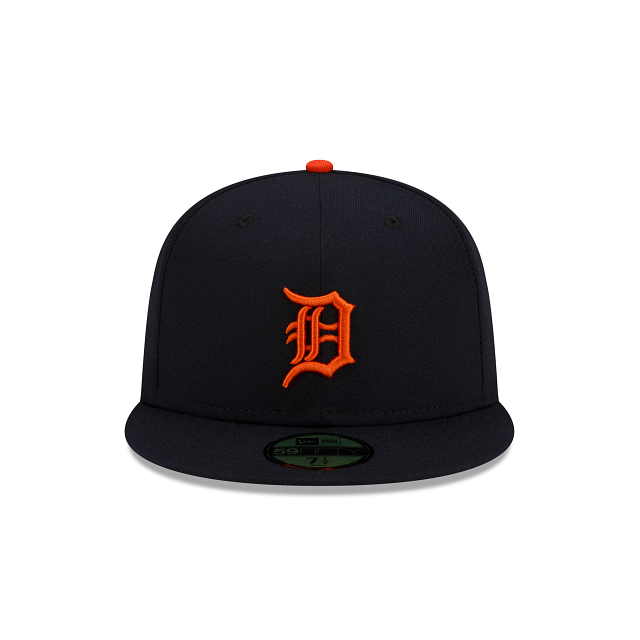 Detroit Tigers MLB New Era Youth Navy 59Fifty Authentic Collection Road 2022 Fitted Hat