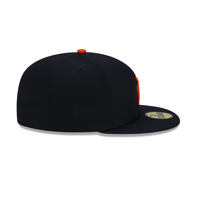 Detroit Tigers MLB New Era Youth Navy 59Fifty Authentic Collection Road 2022 Fitted Hat
