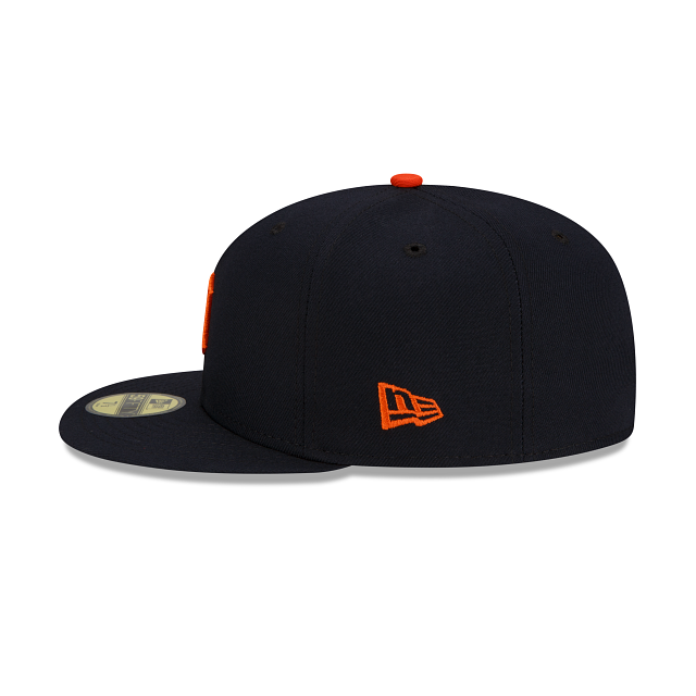 Detroit Tigers MLB New Era Youth Navy 59Fifty Authentic Collection Road 2022 Fitted Hat