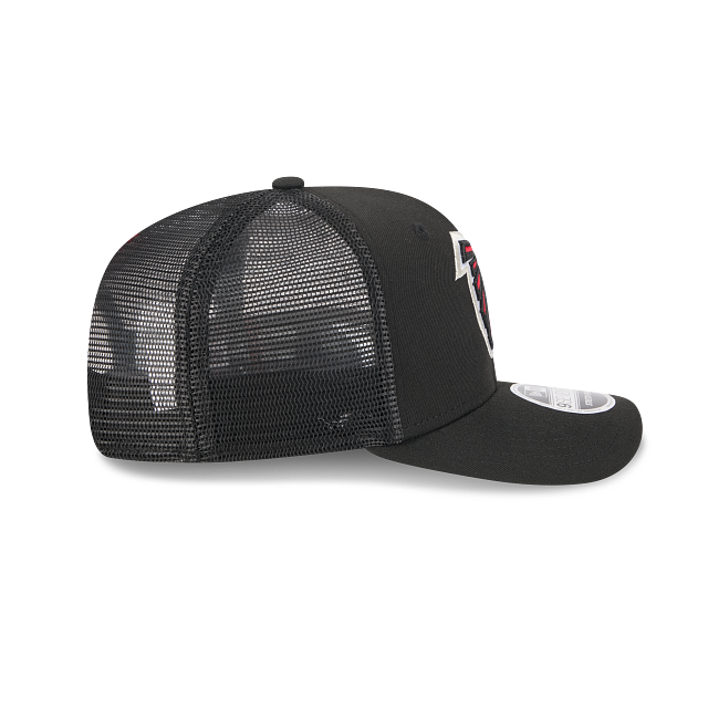 Atlanta Falcons NFL New Era Men's Black 9Seventy Stretch Trucker Snapback