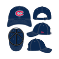 Montreal Canadiens NHL New Era Men's Navy 9Twenty Core Classic Adjustable Hat