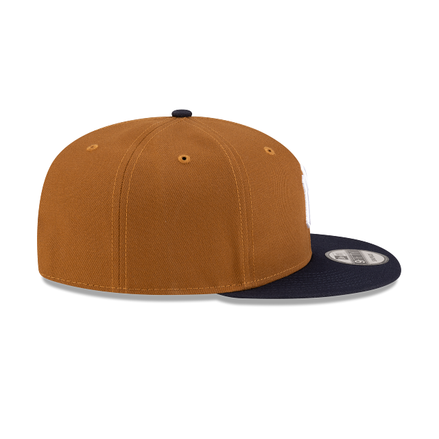 New York Yankees MLB New Era Men's 9Fifty Peanut/Navy Basic Snapback Hat