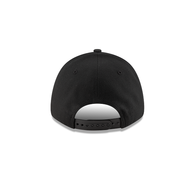 Toronto Blue Jays MLB New Era Men's Black Red Leaf 9Forty Stretch Snap Snapback