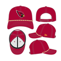 Arizona Cardinals NFL New Era Men's Red 9Seventy Multi-Rope Stretch Snapback Hat