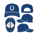 Indianapolis Colts NFL New Era Men's Blue 9Seventy Multi-Rope Stretch Snapback Hat