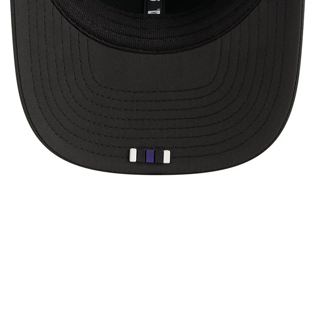 Baltimore Ravens NFL New Era Men's Black 9Seventy 2025 Sideline Hot Weather Trucker Snapback