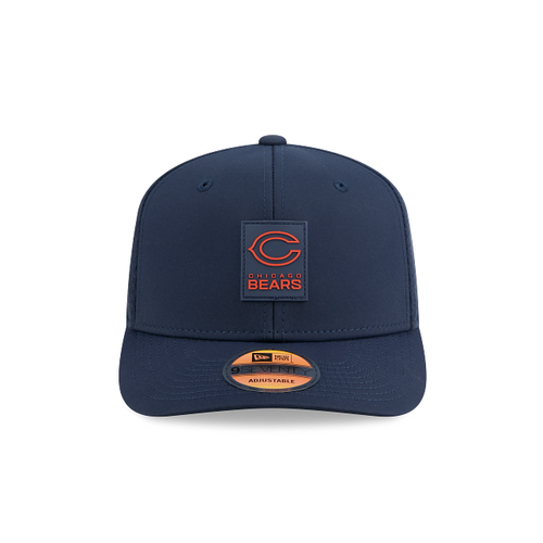 Chicago Bears NFL New Era Men's Navy 9Seventy C Logo 2025 Sideline Hot Weather Trucker Snapback