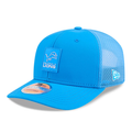 Detroit Lions NFL New Era Men's Honolulu Blue 9Seventy 2025 Sideline Hot Weather Trucker Snapback