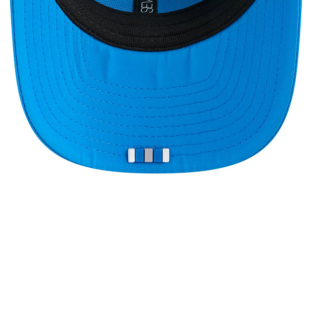 Detroit Lions NFL New Era Men's Honolulu Blue 9Seventy 2025 Sideline Hot Weather Trucker Snapback