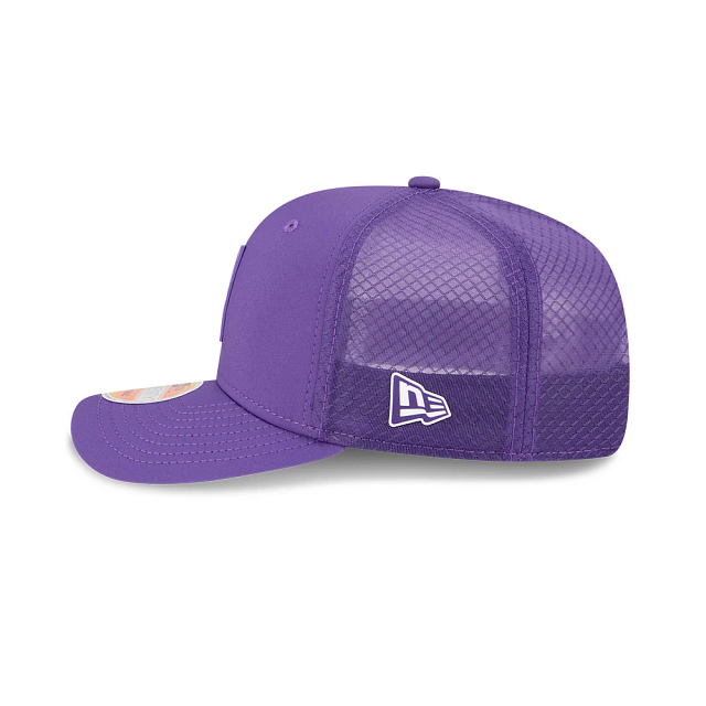 Minnesota Vikings NFL New Era Men's Purple 9Seventy 2025 Sideline Hot Weather Trucker Snapback