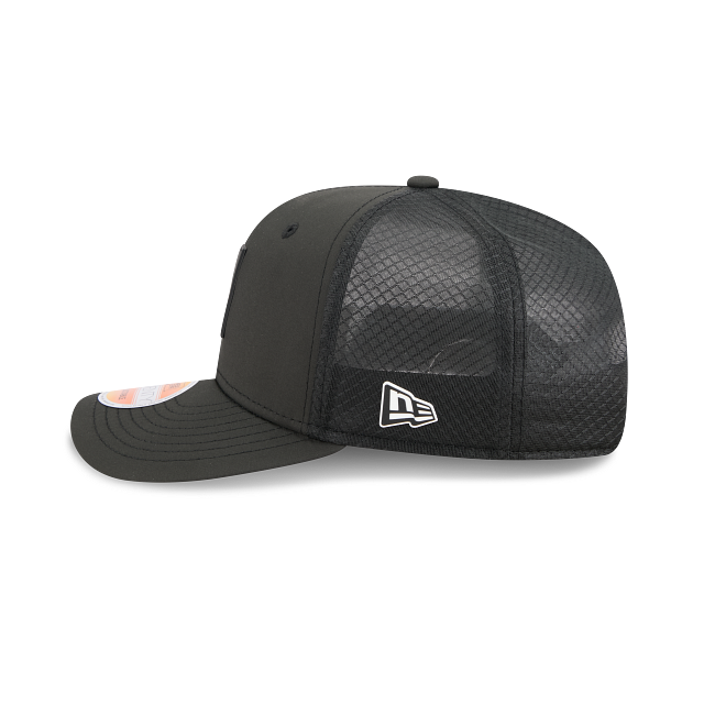 New Orleans Saints NFL New Era Men's Black 9Seventy 2025 Sideline Hot Weather Trucker Snapback
