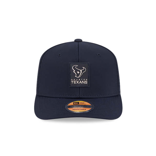 Houston Texans NFL New Era Men's Navy 9Seventy 2025 Sideline Hot Weather Trucker Snapback
