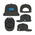 Detroit Lions NFL New Era Men's Charcoal 9Seventy 2025 Sideline Split Panel Snapback