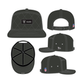 Las Vegas Raiders NFL New Era Men's Charcoal 9Seventy 2025 Sideline Split Panel Snapback