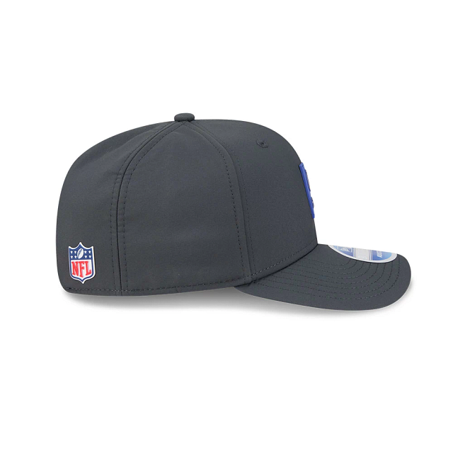 Indianapolis Colts NFL New Era Men's Charcoal 9Seventy 2025 Sideline Stretch Snapback