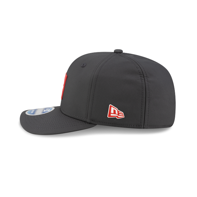 Kansas City Chiefs NFL New Era Men's Charcoal 9Seventy 2025 Sideline Stretch Snapback