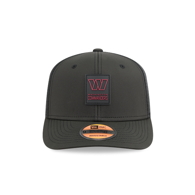 Washington Commanders NFL New Era Men's Charcoal 9Seventy 2025 Sideline Hot Weather Trucker Snapback