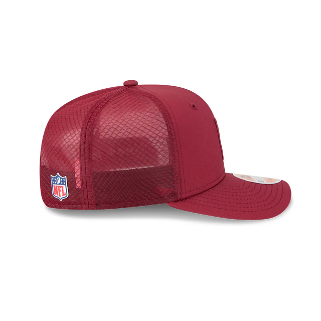 Washington Commanders NFL New Era Men's Burgundy 9Seventy 2025 Sideline Hot Weather Trucker Snapback