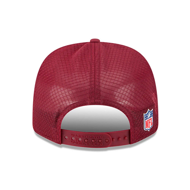 Washington Commanders NFL New Era Men's Burgundy 9Seventy 2025 Sideline Hot Weather Trucker Snapback