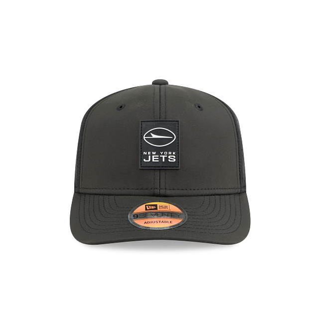New York Jets NFL New Era Men's Charcoal 9Seventy 2025 Sideline Hot Weather Trucker Snapback