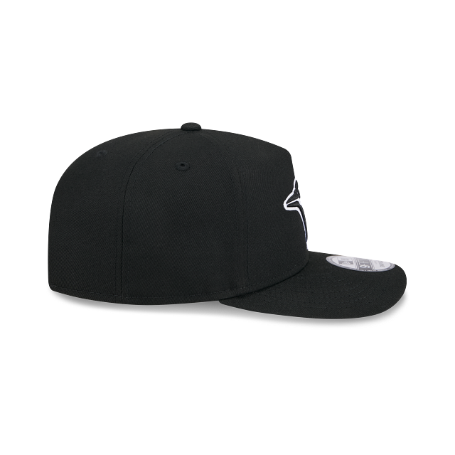 Toronto Blue Jays MLB New Era Men's Black White 9Fifty A-Frame Snapback