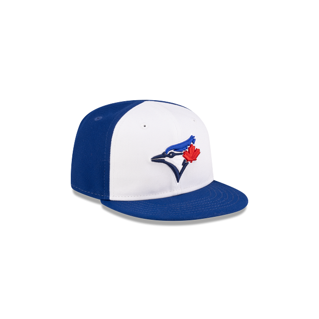 Toronto Blue Jays MLB New Era Infant White/Royal Blue 59Fifty My 1st Cap Fitted Hat