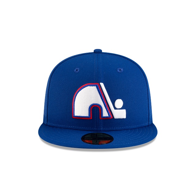 Quebec Nordiques NHL New Era Men's Royal Blue Vintage Collection 59Fifty Basic Fitted Hat