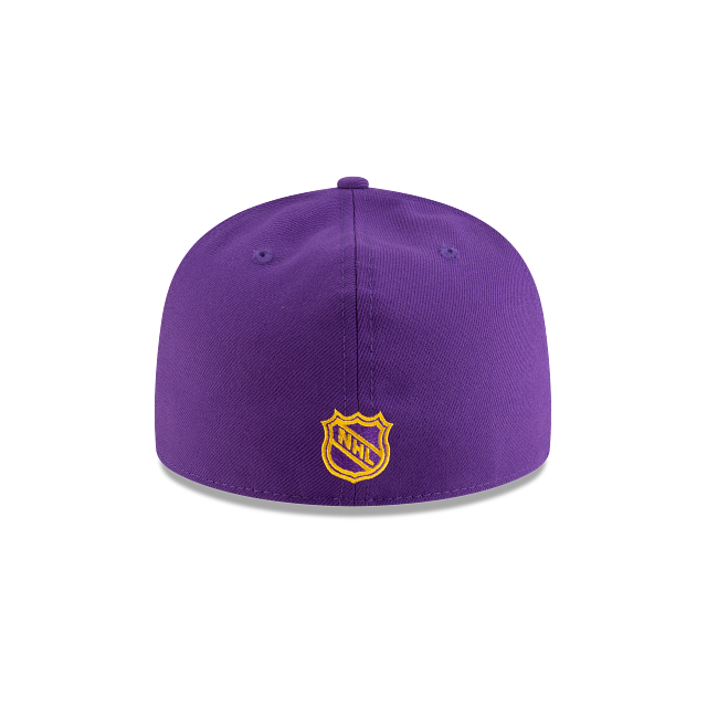 Los Angeles Kings NHL New Era Men's Purple Vintage Collection 59Fifty Fitted Hat