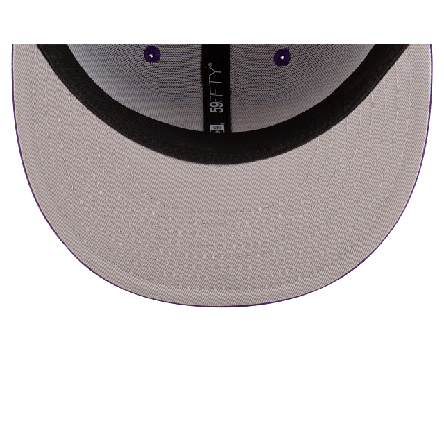 Los Angeles Kings NHL New Era Men's Purple Vintage Collection 59Fifty Fitted Hat