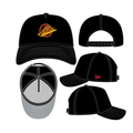 Vancouver Canucks NHL New Era Men's Black 9Forty A-Frame Snapback Hat