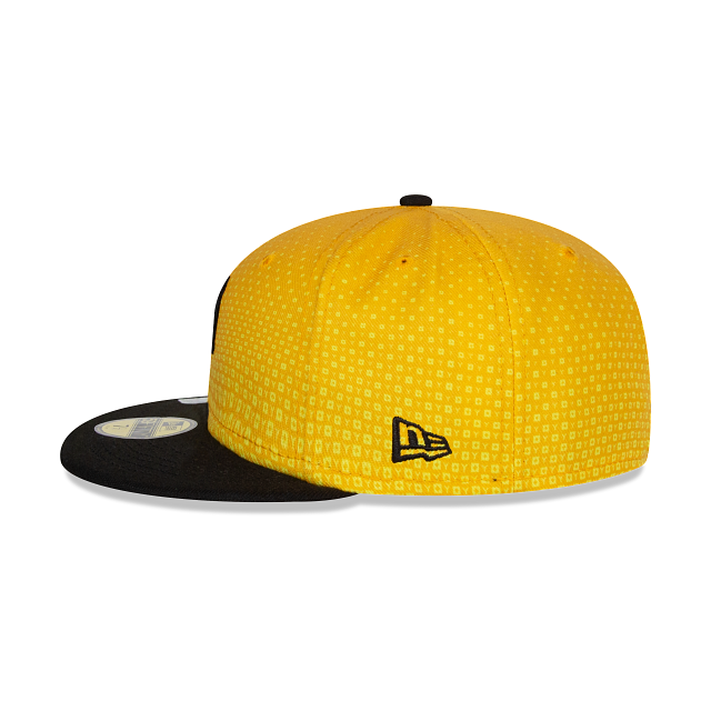 Pittsburgh Pirates MLB New Era Men's Yellow Black 59Fifty 2023 City Connect Fitted Hat