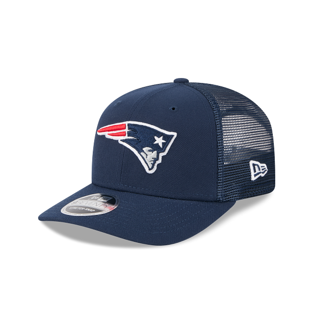 New England Patriots NFL New Era Men's Navy 9Seventy Stretch Trucker Snapback