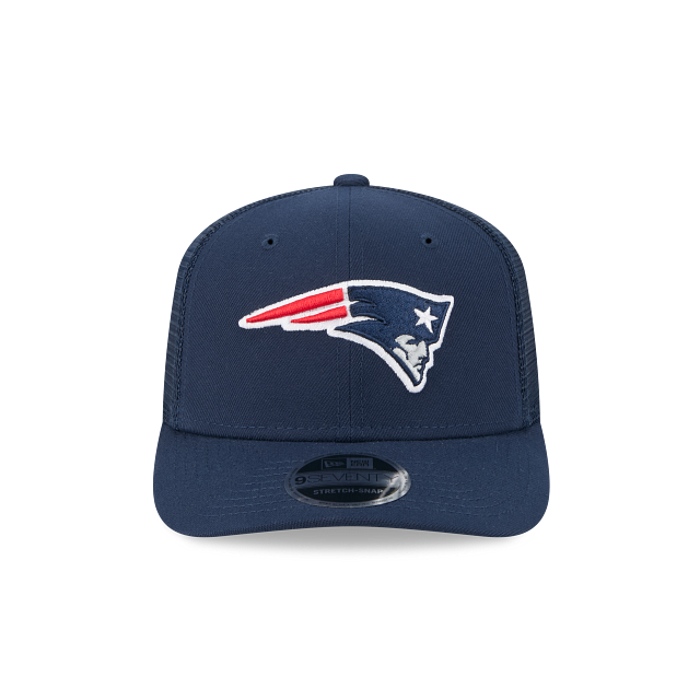 New England Patriots NFL New Era Men's Navy 9Seventy Stretch Trucker Snapback