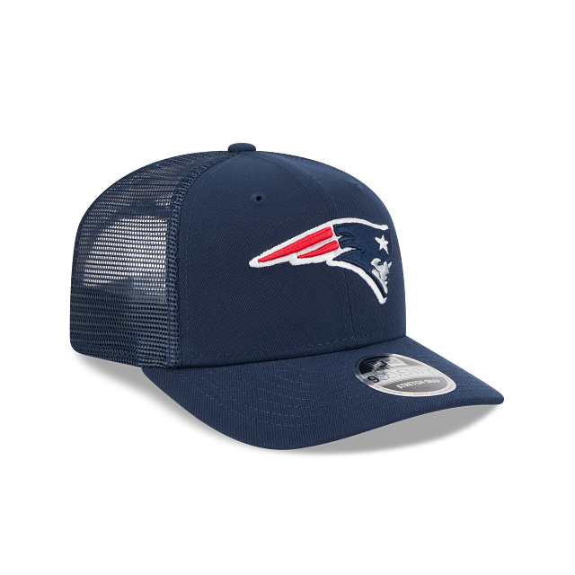New England Patriots NFL New Era Men's Navy 9Seventy Stretch Trucker Snapback