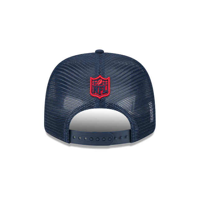 New England Patriots NFL New Era Men's Navy 9Seventy Stretch Trucker Snapback