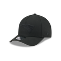 New England Patriots NFL New Era Men's Black on Black 9FORTY M-Crown Adjustable A-Frame Hat