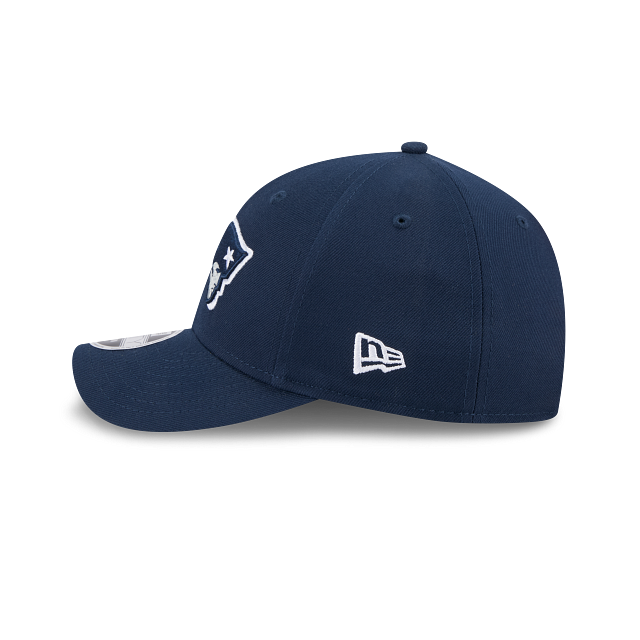 New England Patriots NFL New Era Men's Navy 9FORTY M-Crown Snapback Team Hat