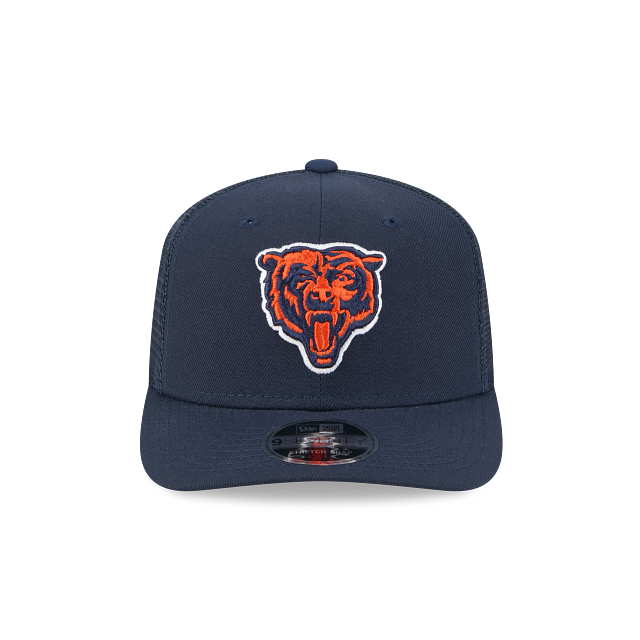 Chicago Bears NFL New Era Men's Navy 9Seventy Stretch Trucker Snapback