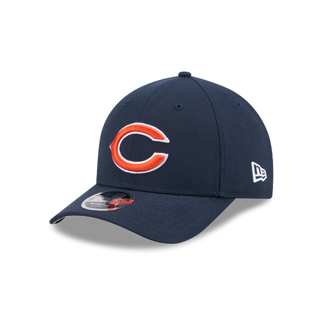 Chicago Bears NFL New Era Men's Navy 9FORTY M-Crown Snapback Team Hat
