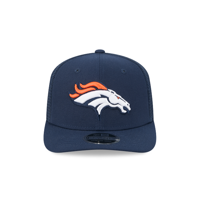 Denver Broncos NFL New Era Men's Navy 9Seventy Stretch Trucker Snapback