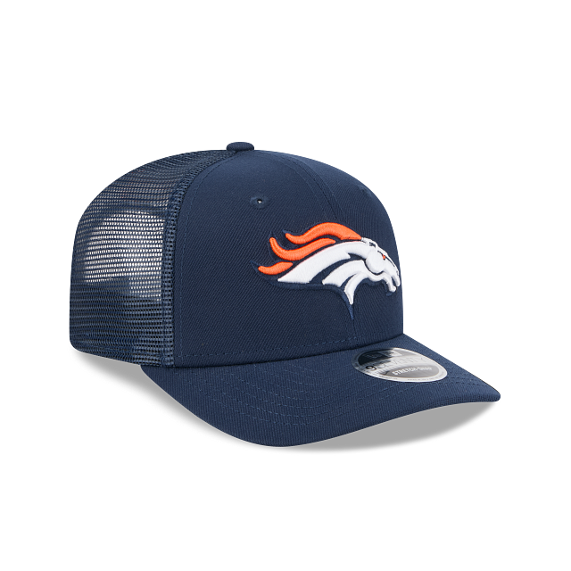 Denver Broncos NFL New Era Men's Navy 9Seventy Stretch Trucker Snapback