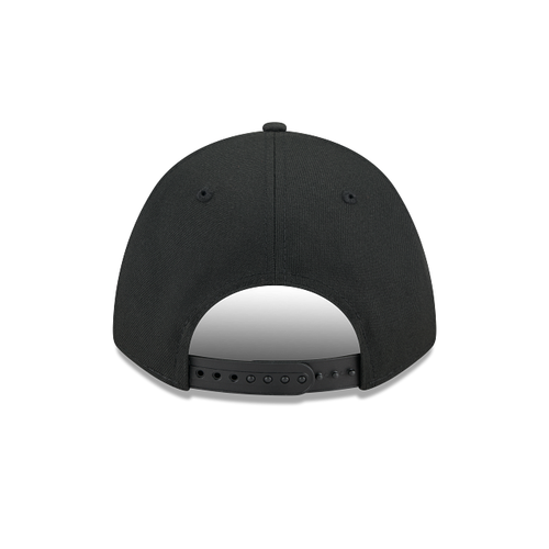 Denver Broncos NFL New Era Men's Black on Black 9FORTY M-Crown Adjustable A-Frame Hat