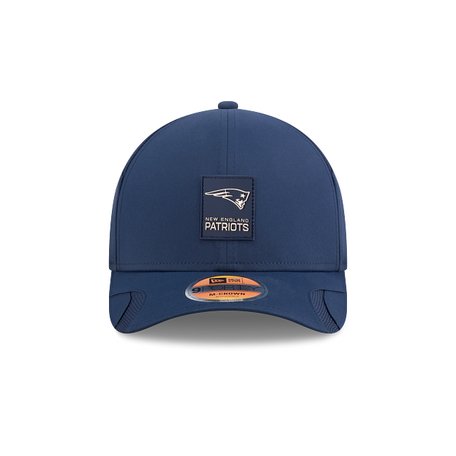 New England Patriots NFL New Era Men's Navy 9Forty 2025 Sideline M-Crown Snapback