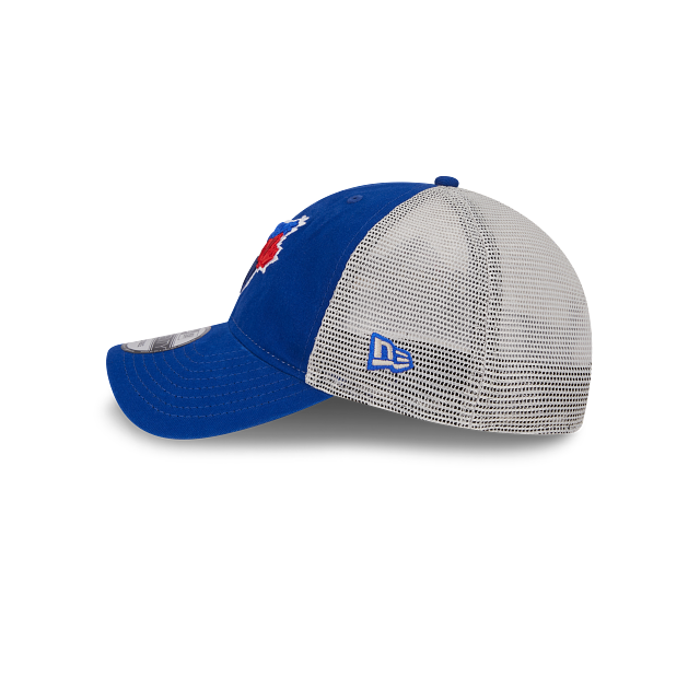 Toronto Blue Jays MLB New Era Men's Royal 9Twenty 1992 World Series Trucker Snapback Hat