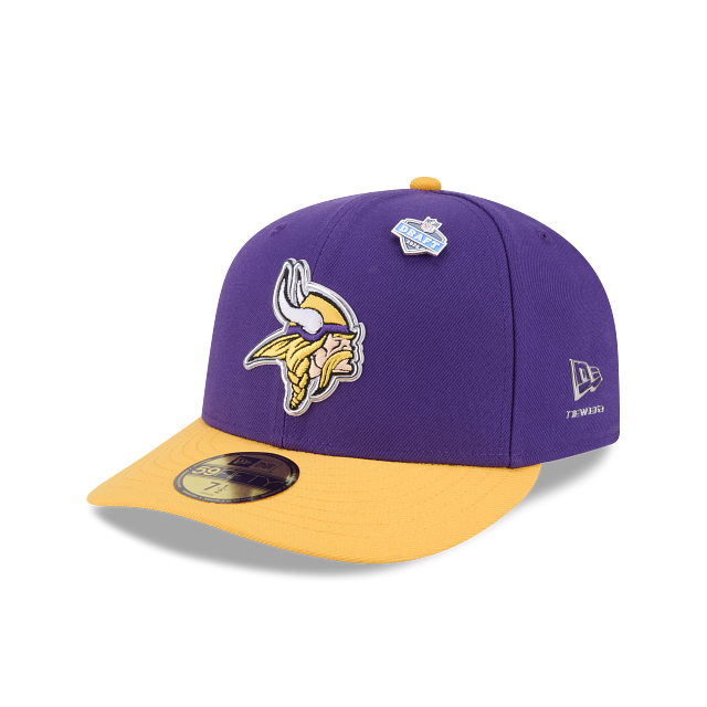 Minnesota Vikings NFL New Era Men's Purple 59Fifty 2026 Draft Fitted Hat